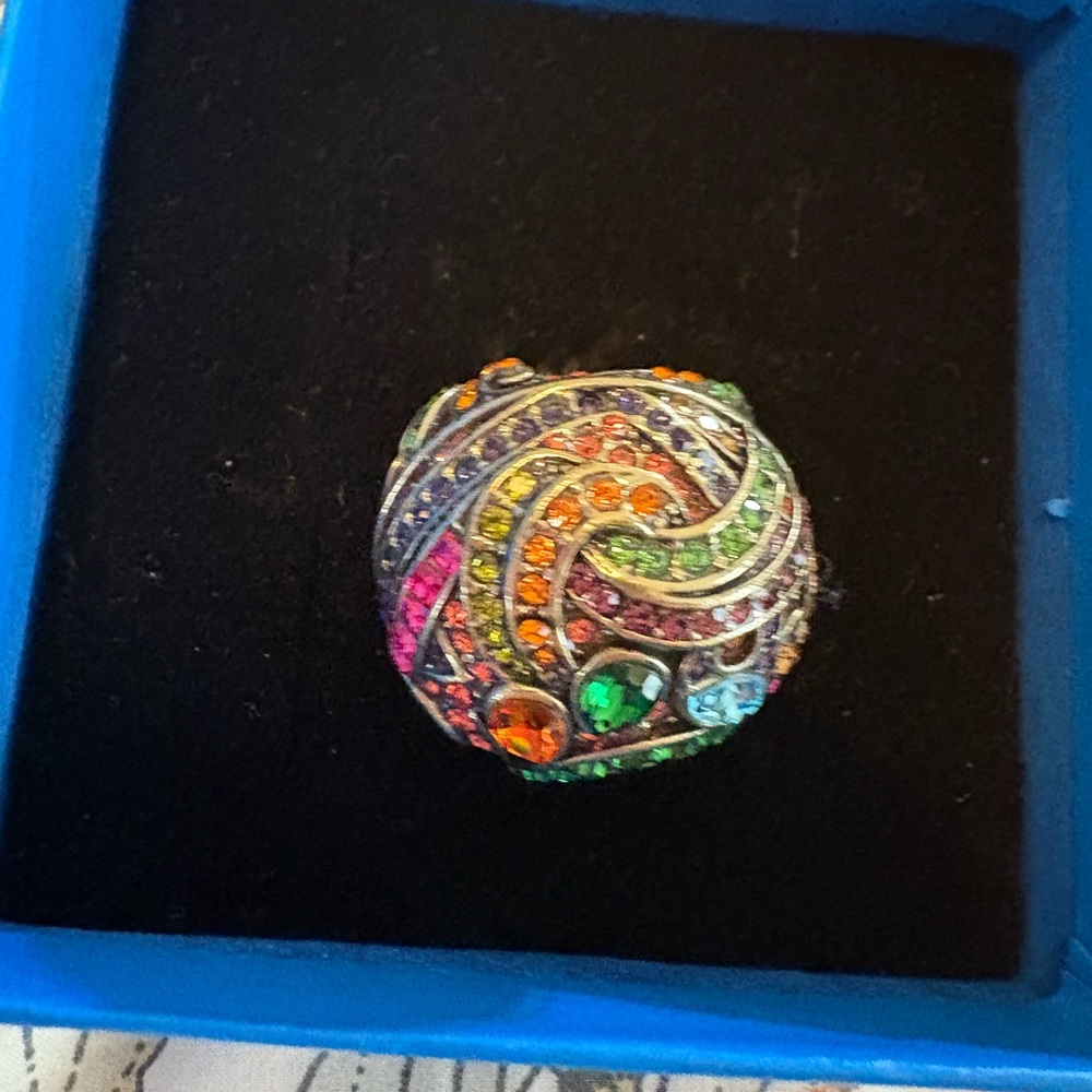 Heidi Daus Multicolor Statement Ring - image 2